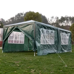 10' x 20' Outdoor Canopy Party Wedding Tent-Green