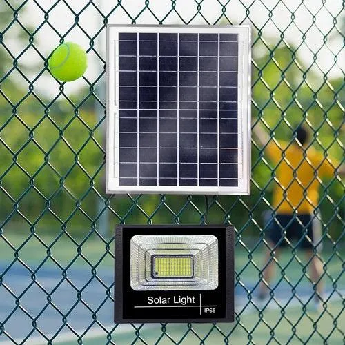 100 Watt Solar Flood Light for Outdoor (White Light)