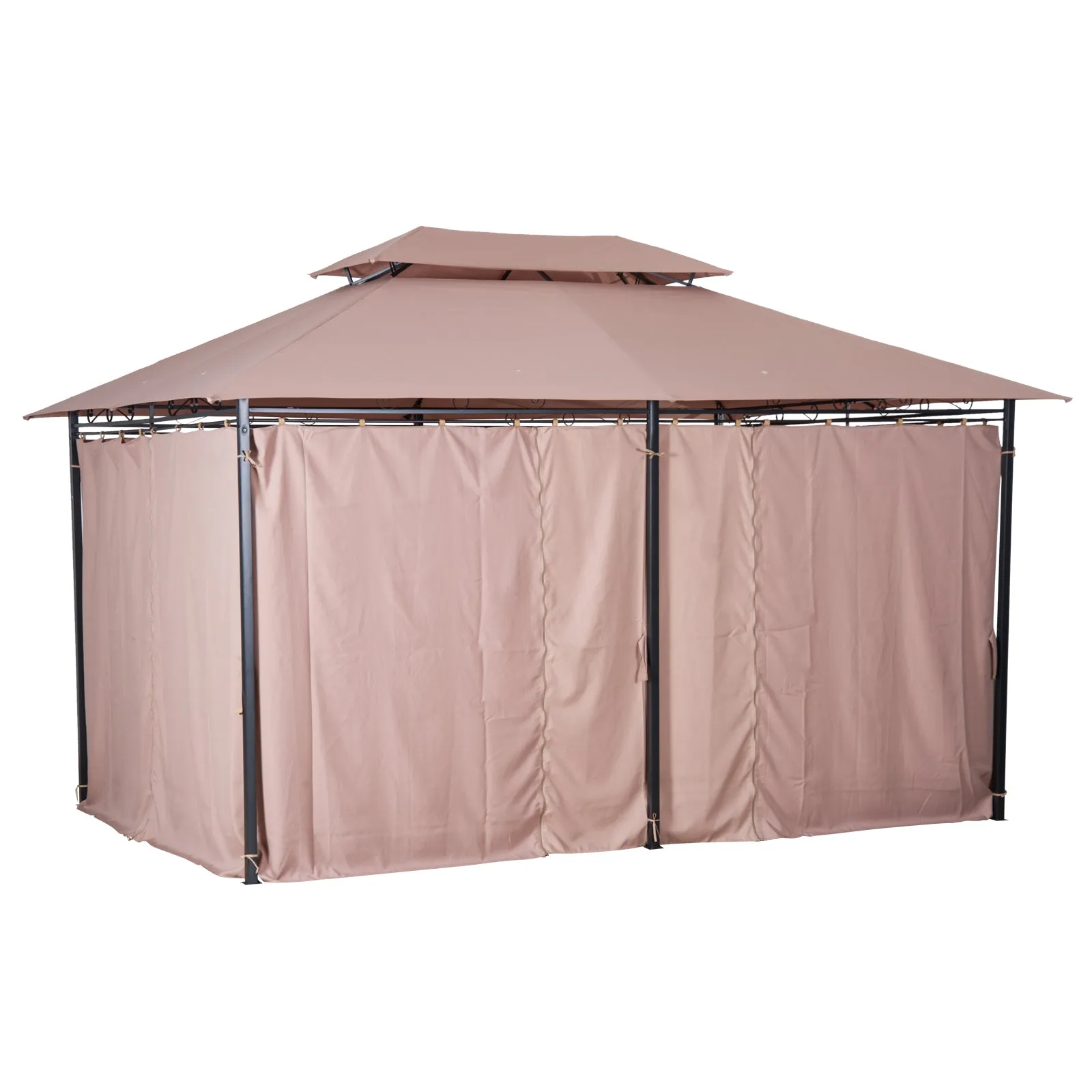 10x13 ft  Gazebo - Khaki