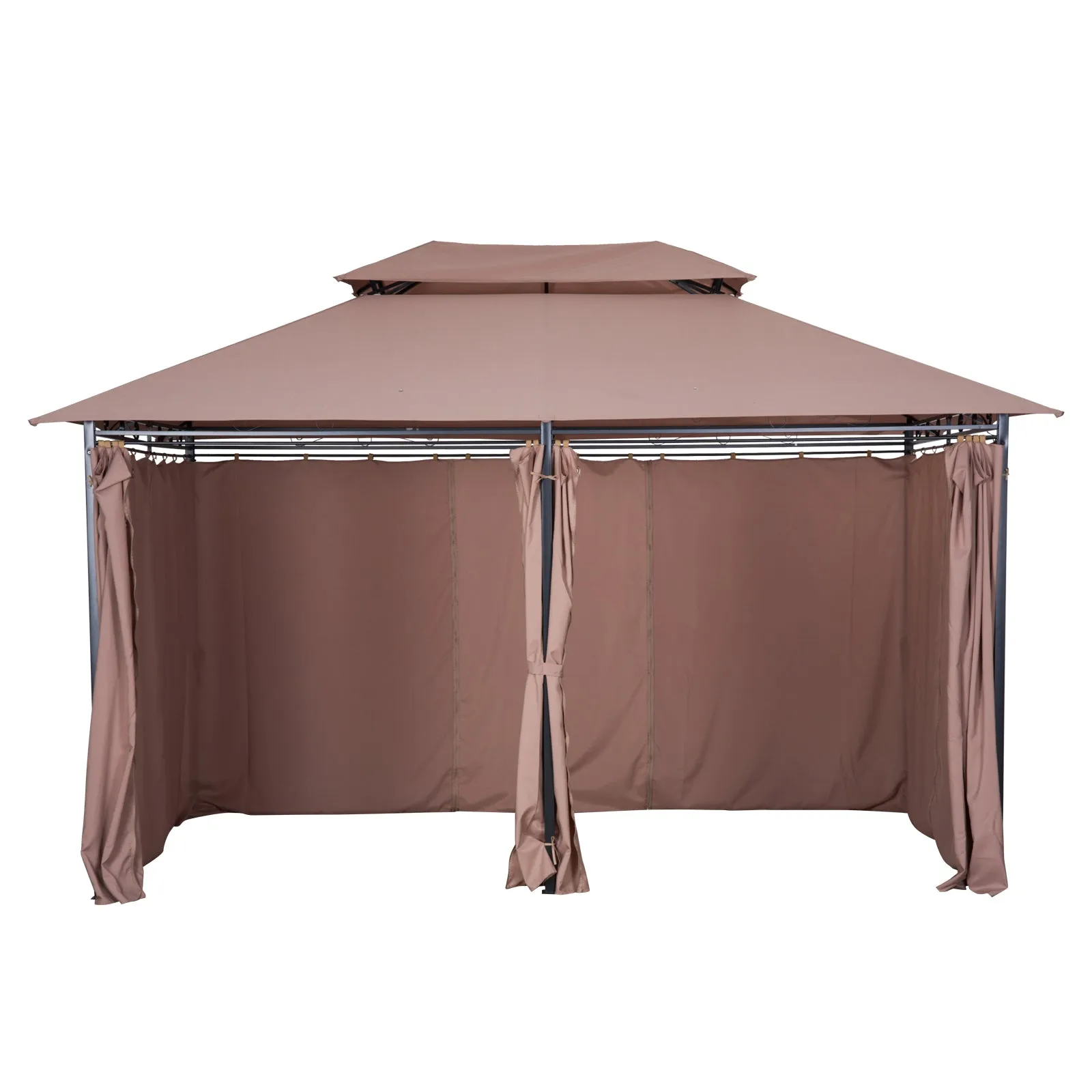 10x13 ft  Gazebo - Khaki