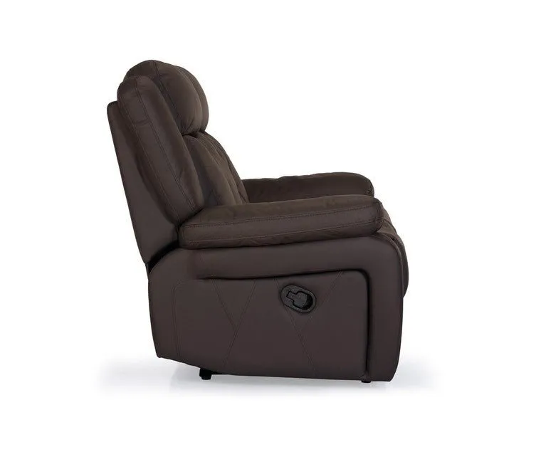 Anaika 2 Seater Leatherette Manual Recliner