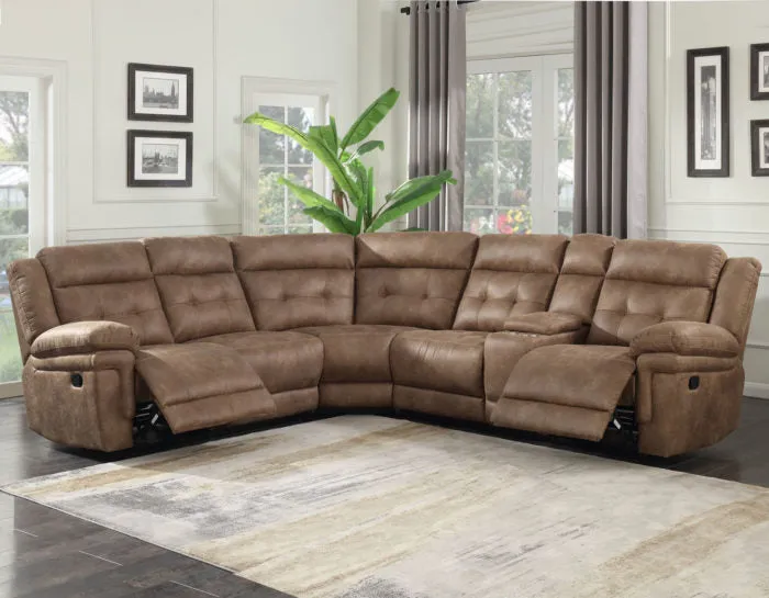 Anastasia 3-Piece Manual Reclining Sectional