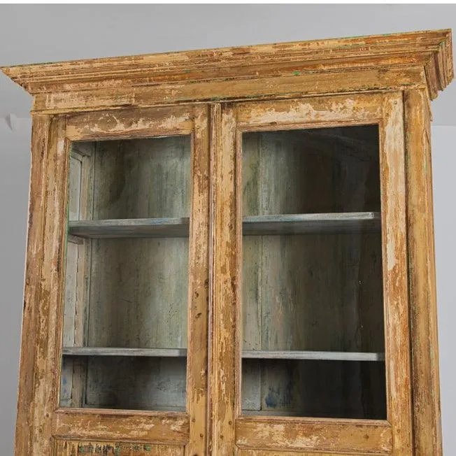 Angeline French Country Antique Vitrine