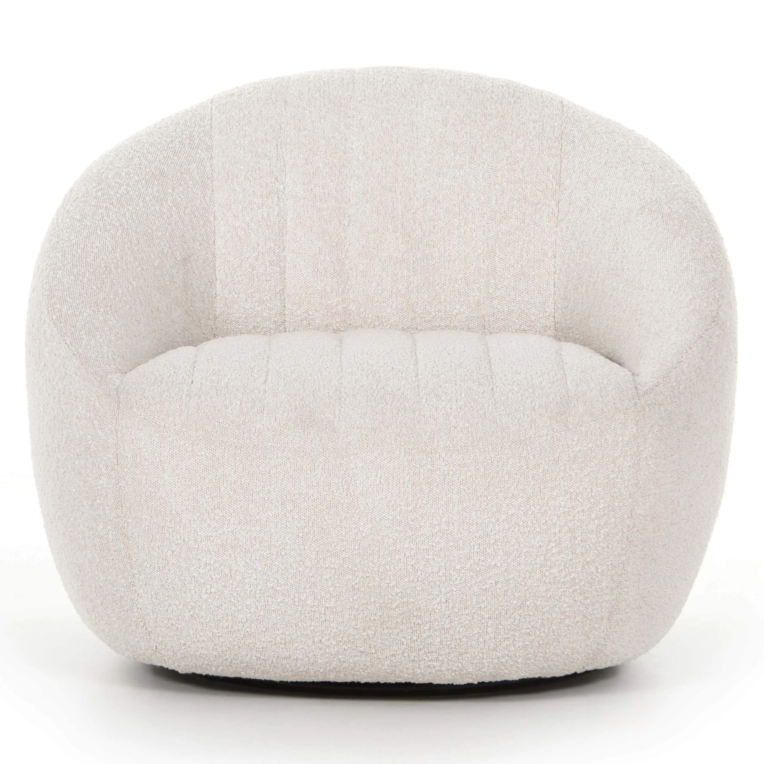 Audie Swivel Chair, Knoll Natural