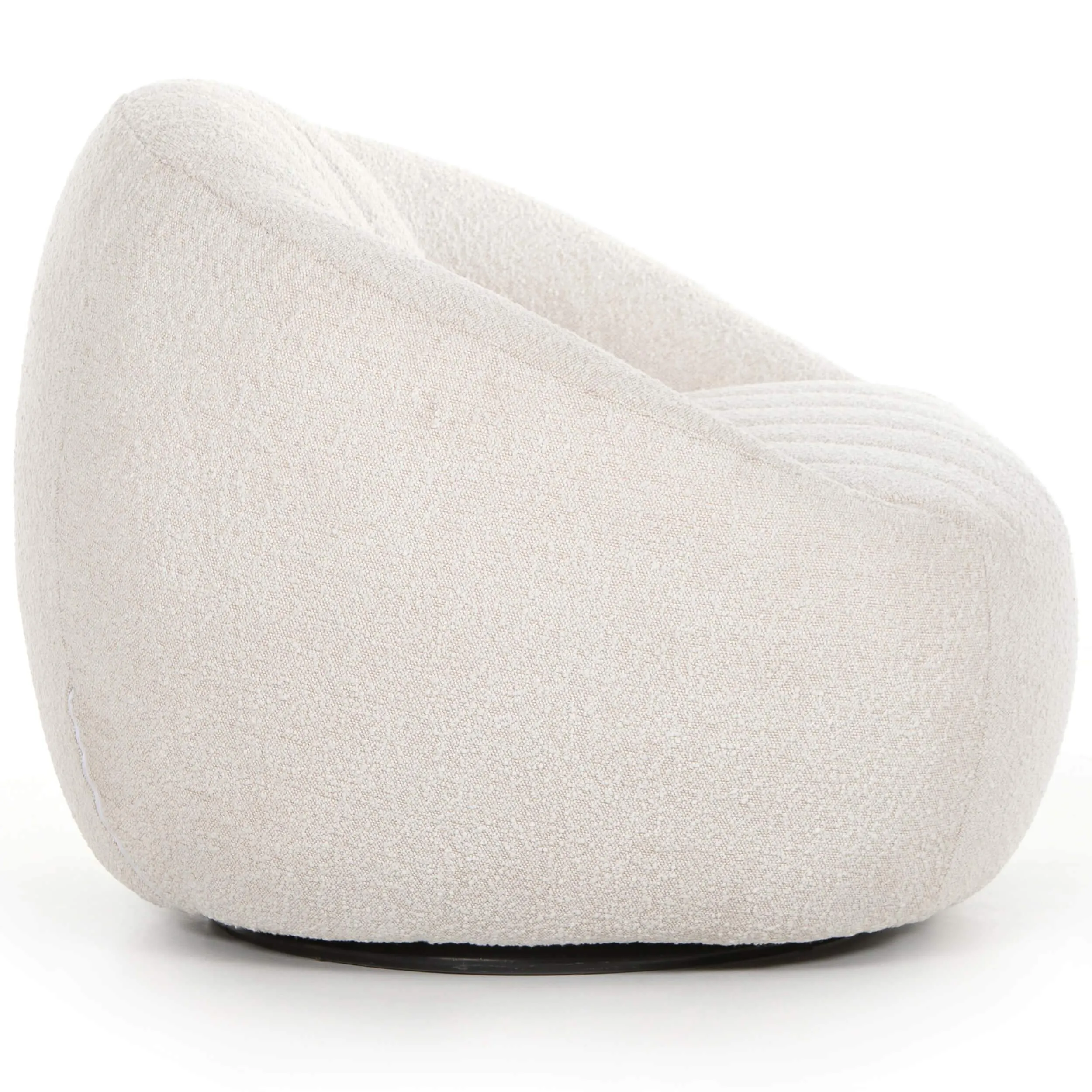 Audie Swivel Chair, Knoll Natural