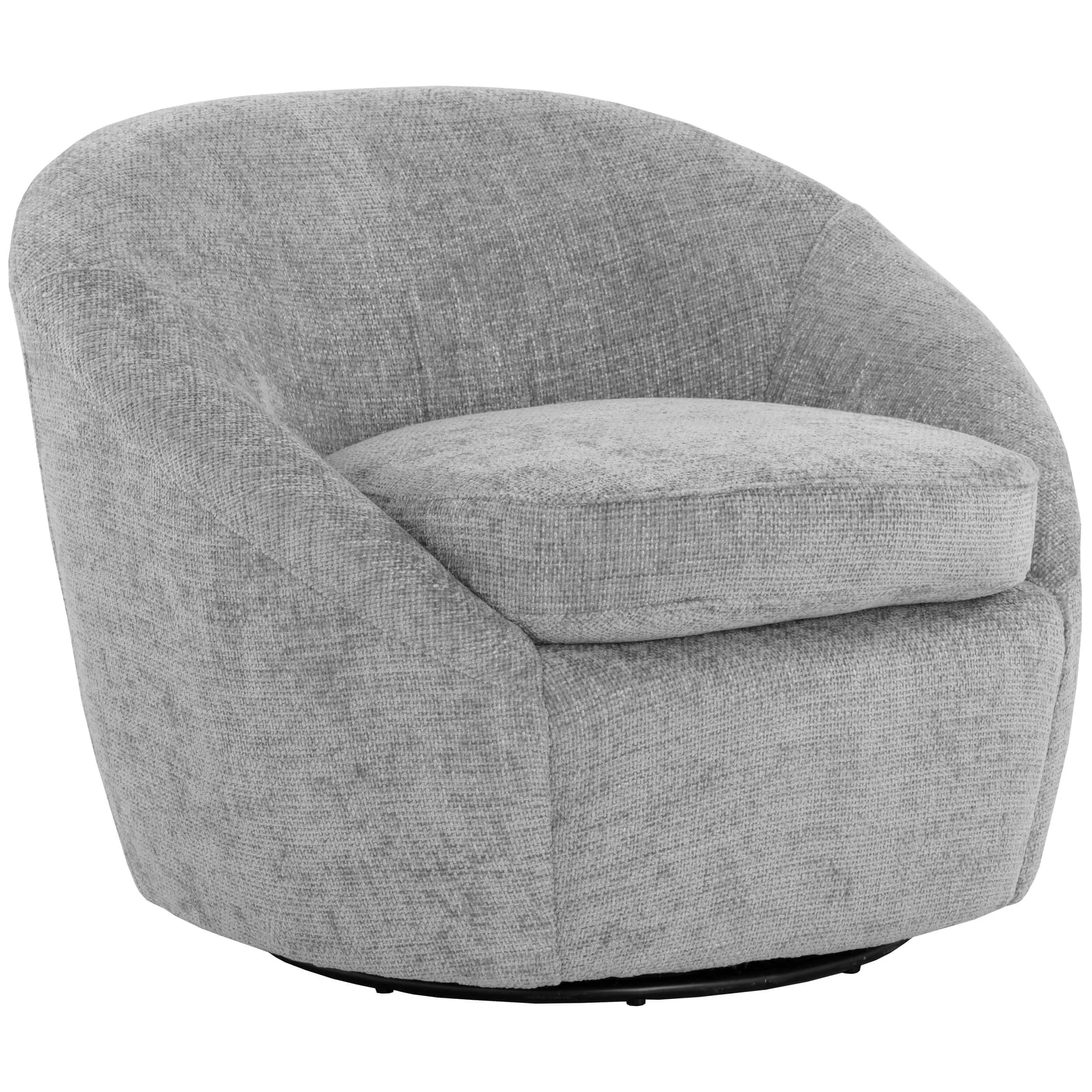 Bliss Swivel Chair, Husky Grey