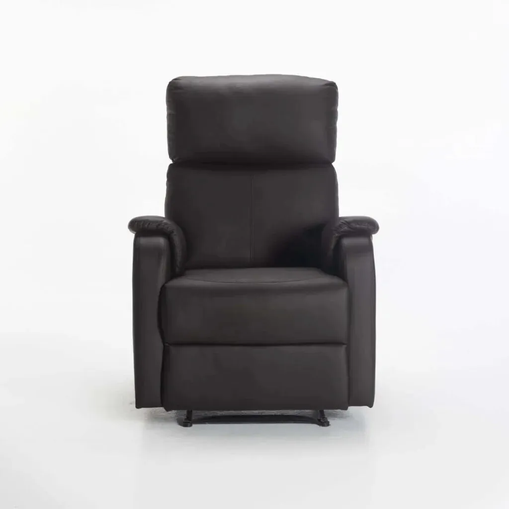 BO LEATHER TOUCH ARMCHAIR RECLINER