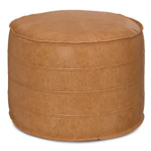 Brody 20 Inch Round Pouf