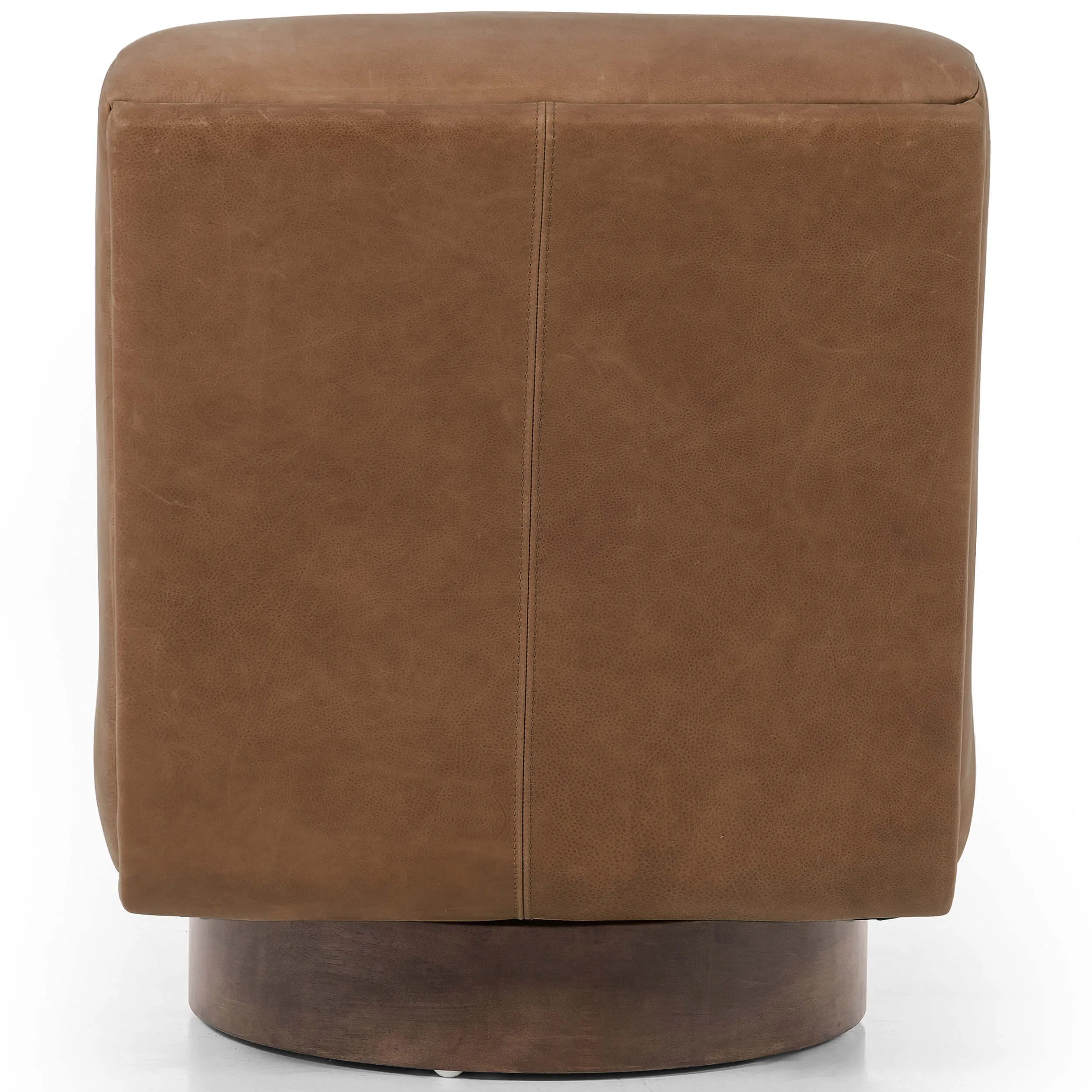 Bronwyn Leather Swivel Chair, Palermo Cognac