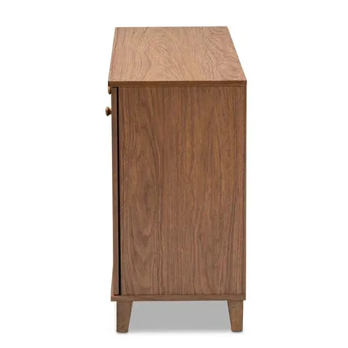 Brown Shoe Cabinet