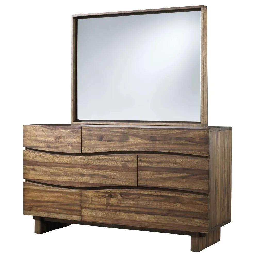 Cali Modern 6 Drawer Dresser