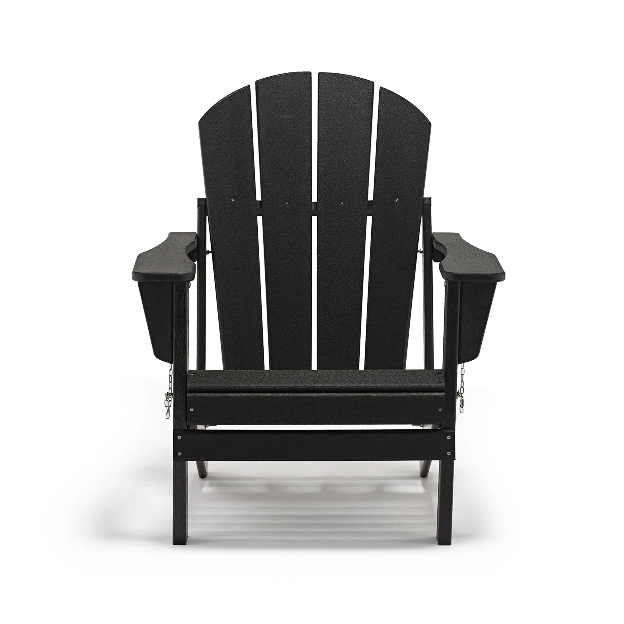 Classic Solid All-weather Folding HDPE Adirondack Chair