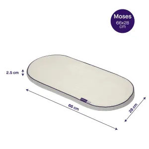 Clevamama Clevafoam Moses Basket Mattress