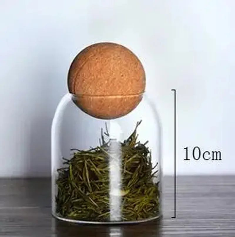 Cork Stopper Transparent Glass Sealed Container