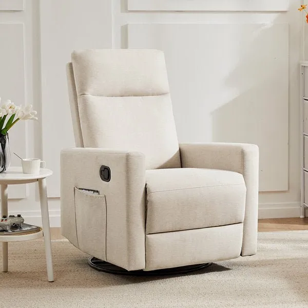 Darcy Fabric Upholstered Recliner | Power Fabric Recliner