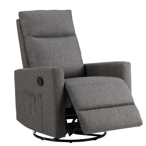 Darcy Fabric Upholstered Recliner | Power Fabric Recliner