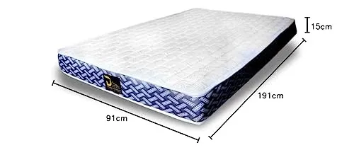 Deep Rest Orthopedic Bonded Foam - Dual Comfort Mattress - (75 X 36 X 6 Inches)