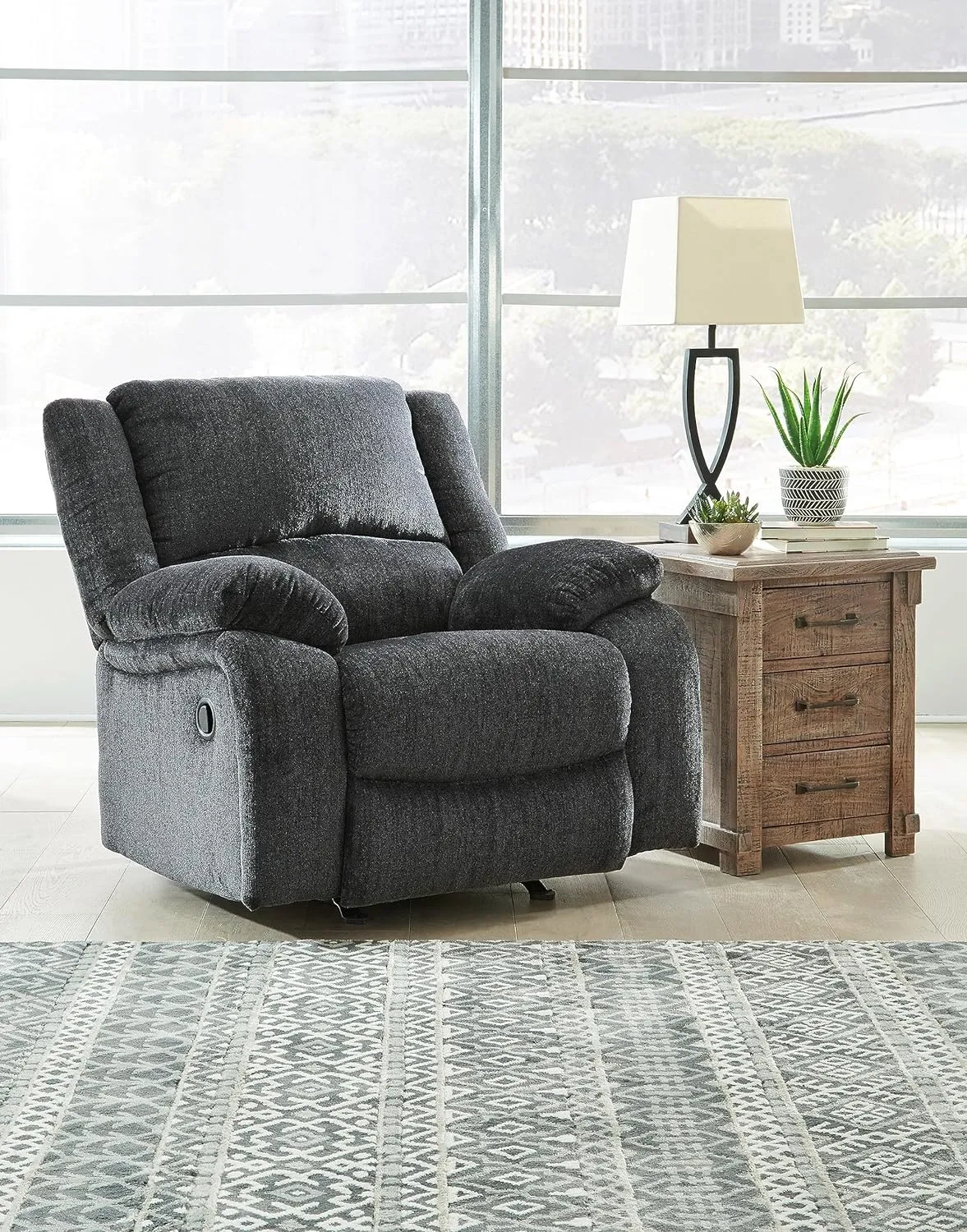 Filton 1 Seater Fabric Manual Recliner | 1 Seater Recliners