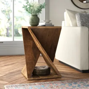 Geometric Side Table