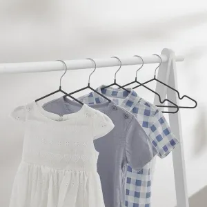 Grey Kids Hangers - PCV Coated