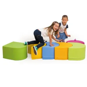 Happy Caterpillar Soft Play Seating Set