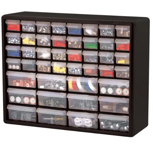 Hardware and Craft Cabinet, Black