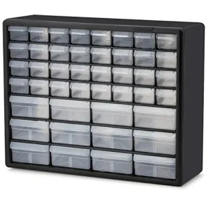 Hardware and Craft Cabinet, Black