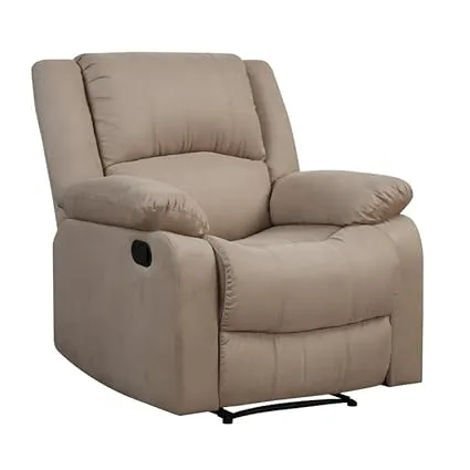 Henry 1 Seater Fabric Manual Recliner | Fabric Manual Recliner