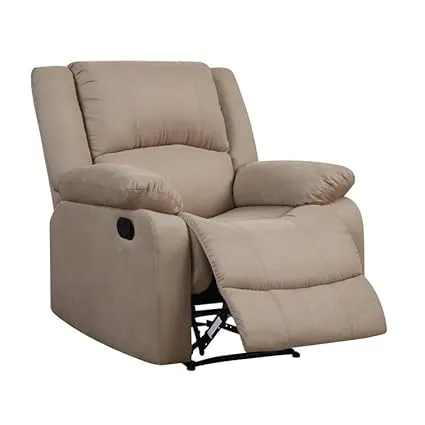 Henry 1 Seater Fabric Manual Recliner | Fabric Manual Recliner