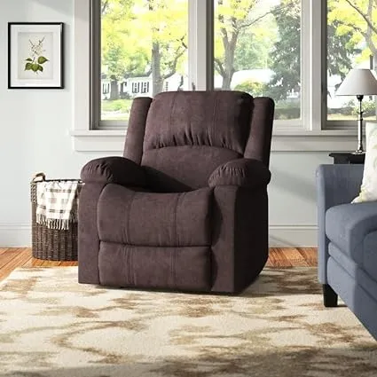 Henry 1 Seater Fabric Manual Recliner | Fabric Manual Recliner