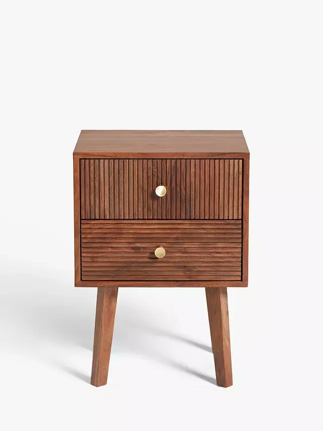 Hupp Solid Wood Bedside Table