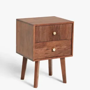 Hupp Solid Wood Bedside Table