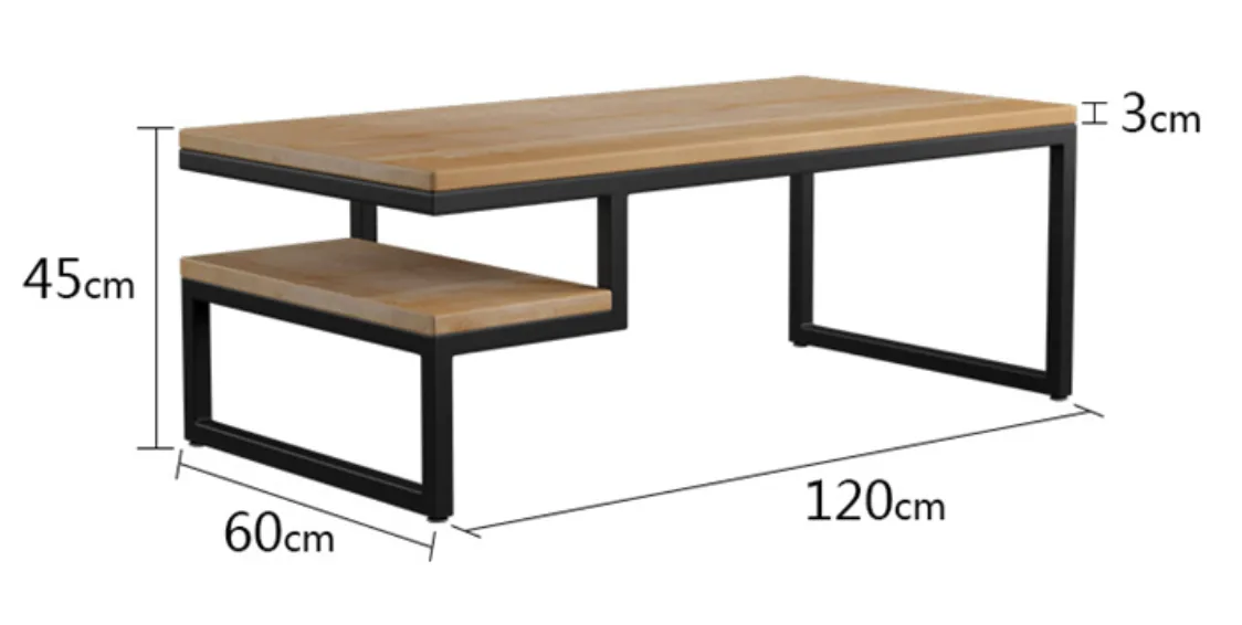 Industrial Center Table