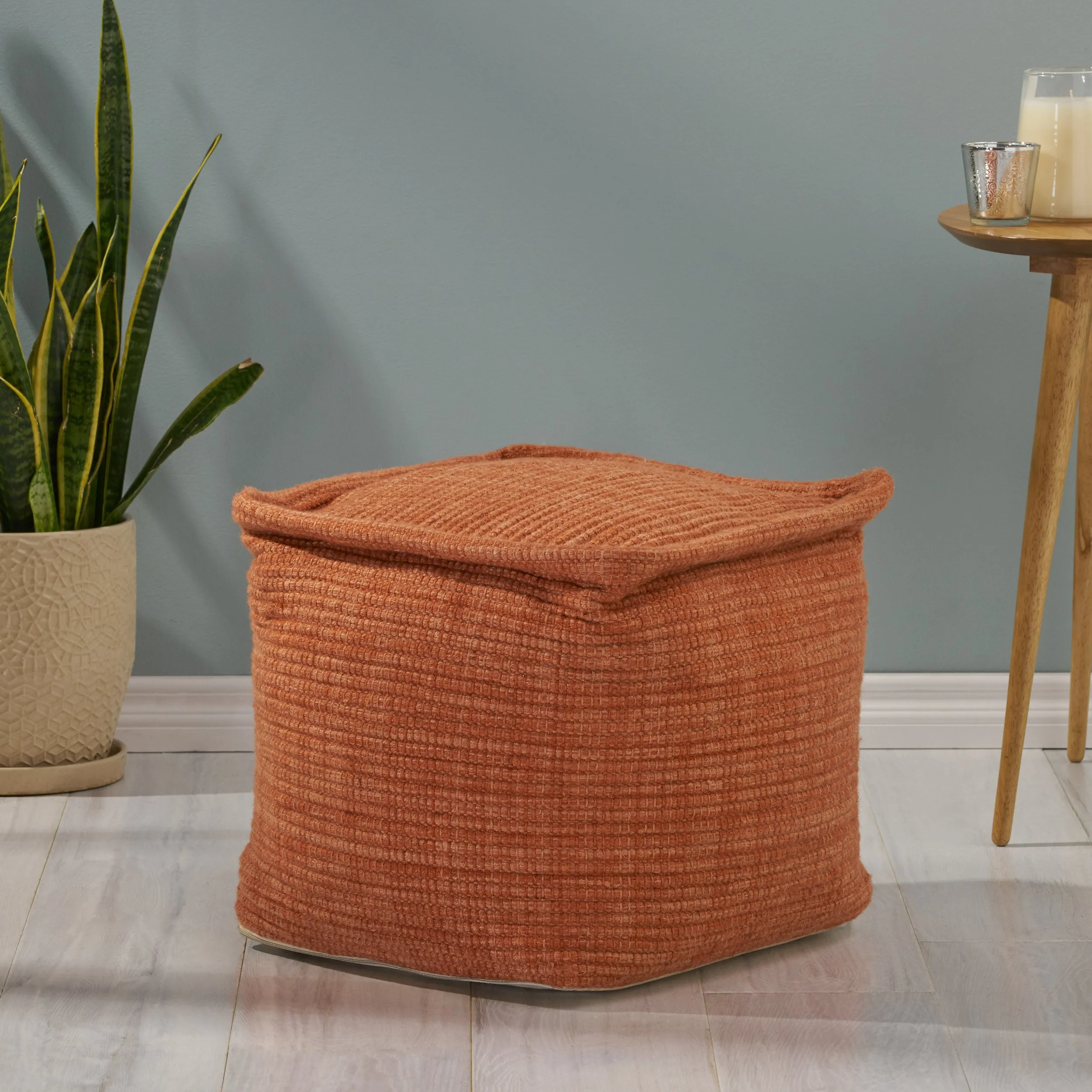 Irene Boho Yarn Pouf