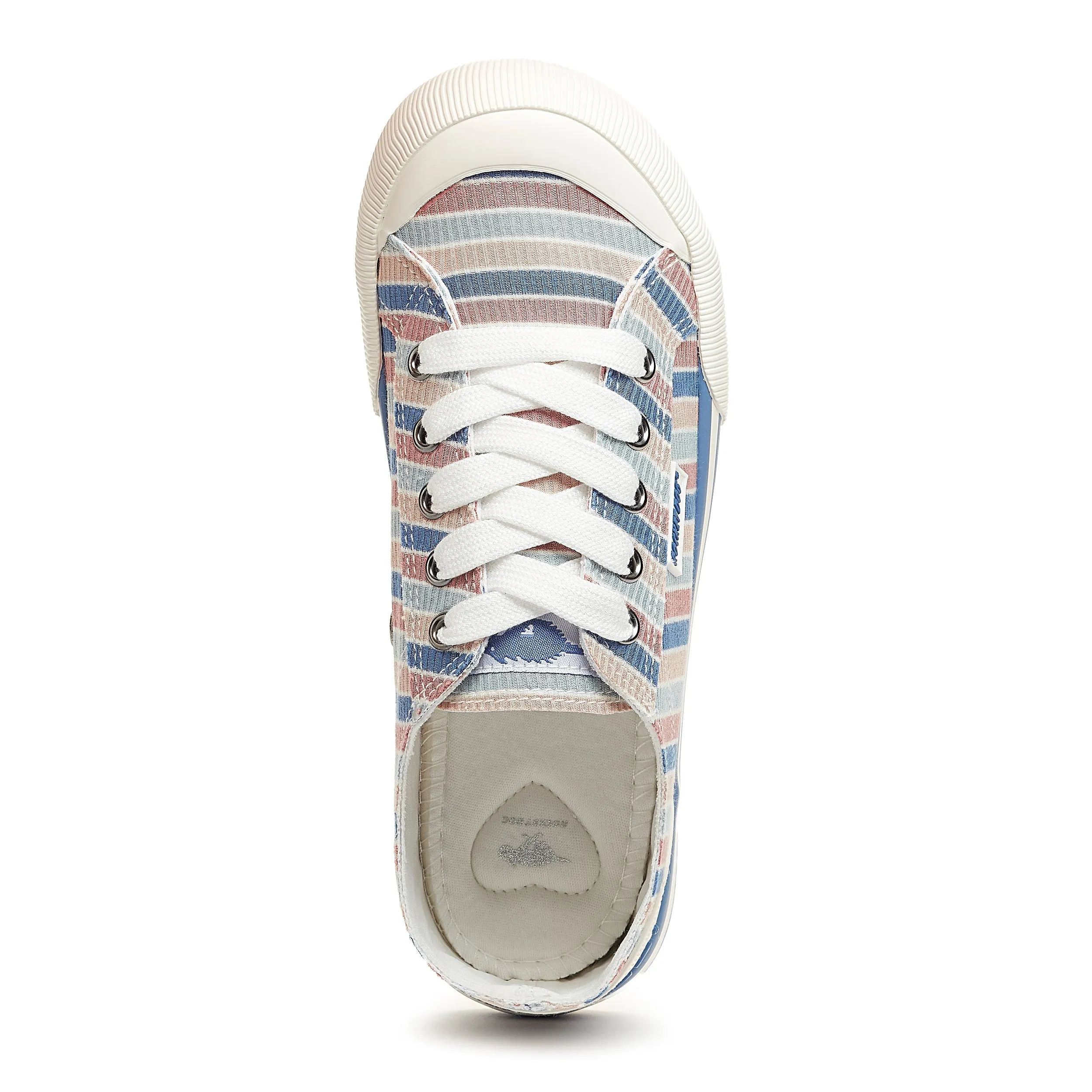 Jazzin Coastal Blue Stripe Trainers