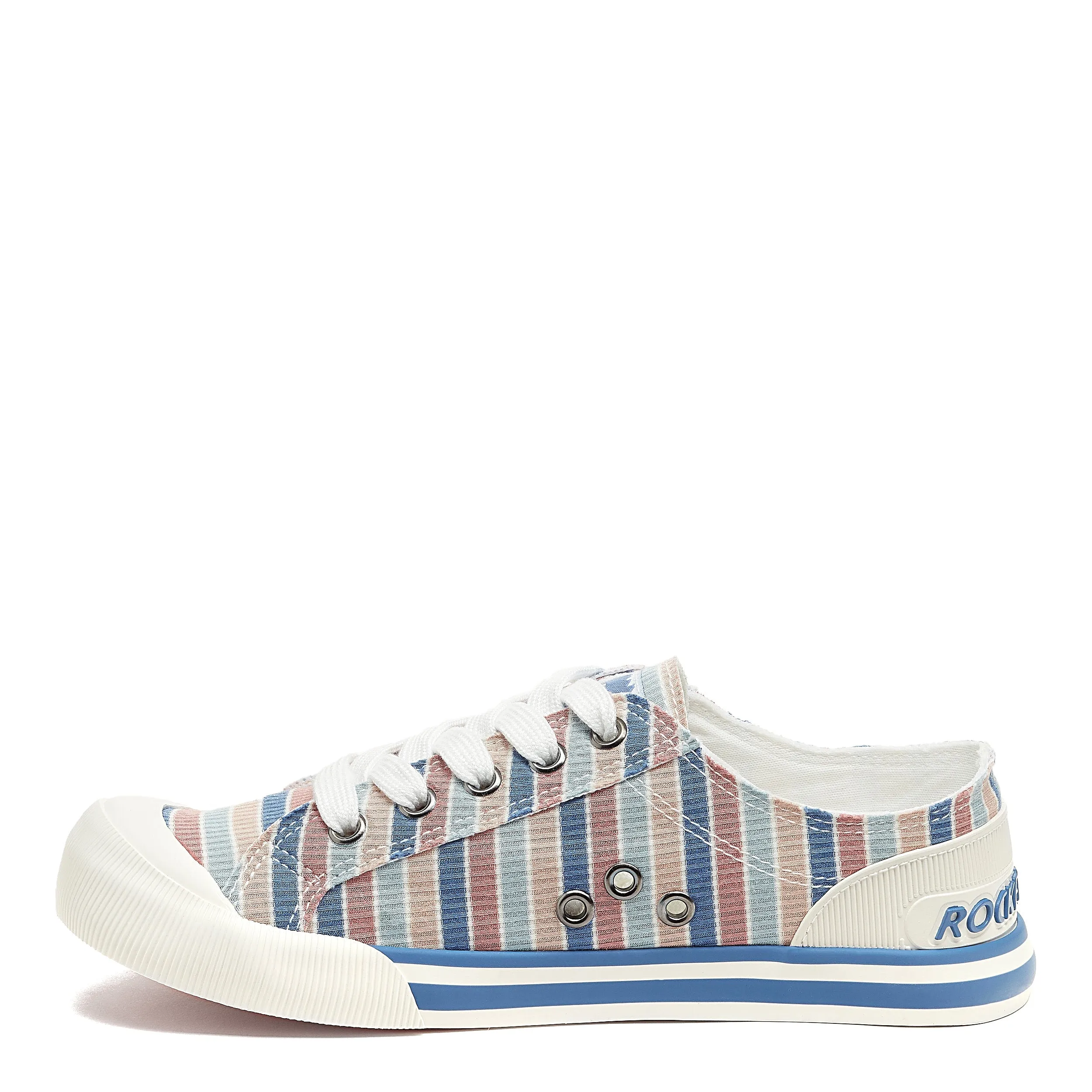 Jazzin Coastal Blue Stripe Trainers