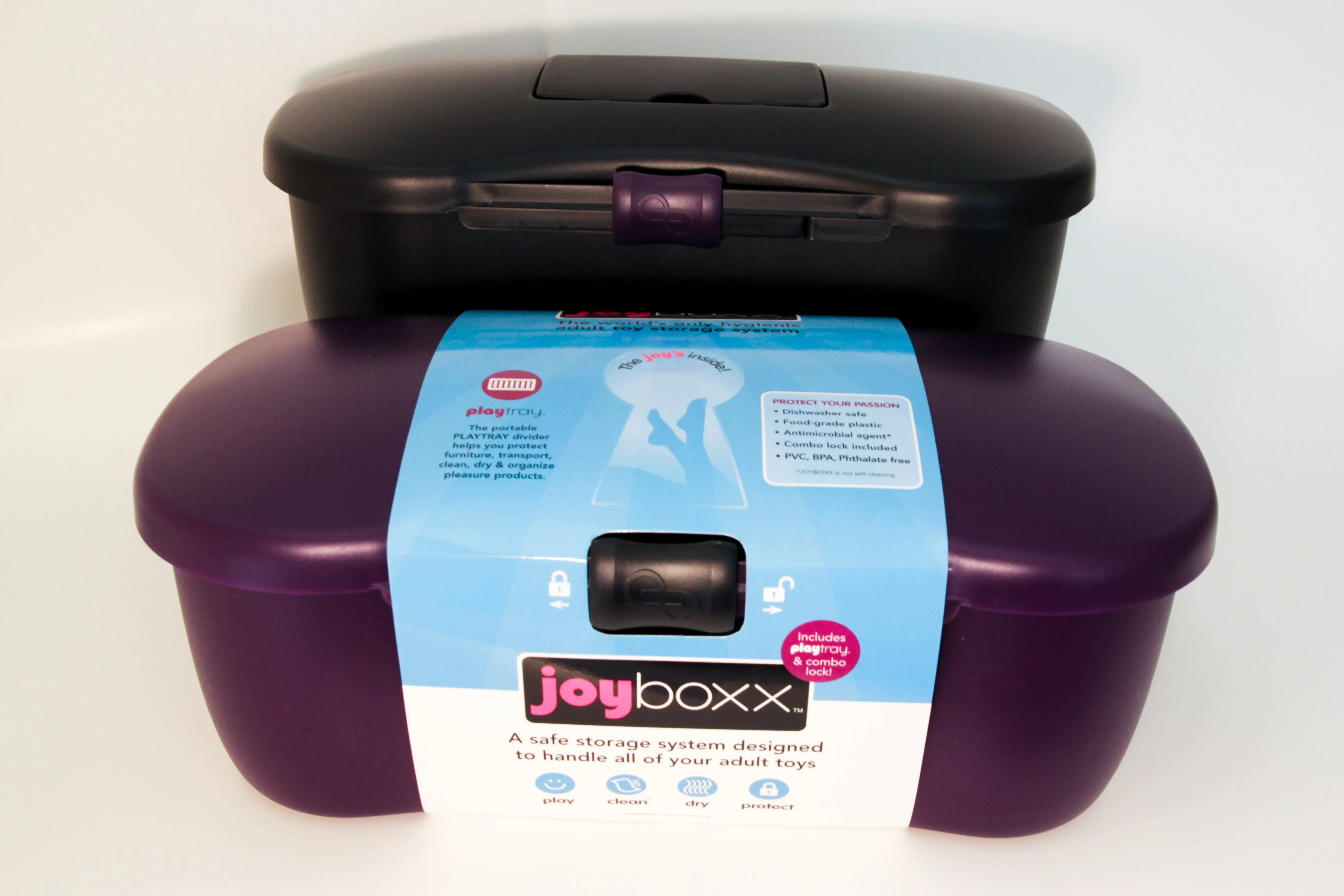 Joyboxx Purple   Playtray With Black Slider