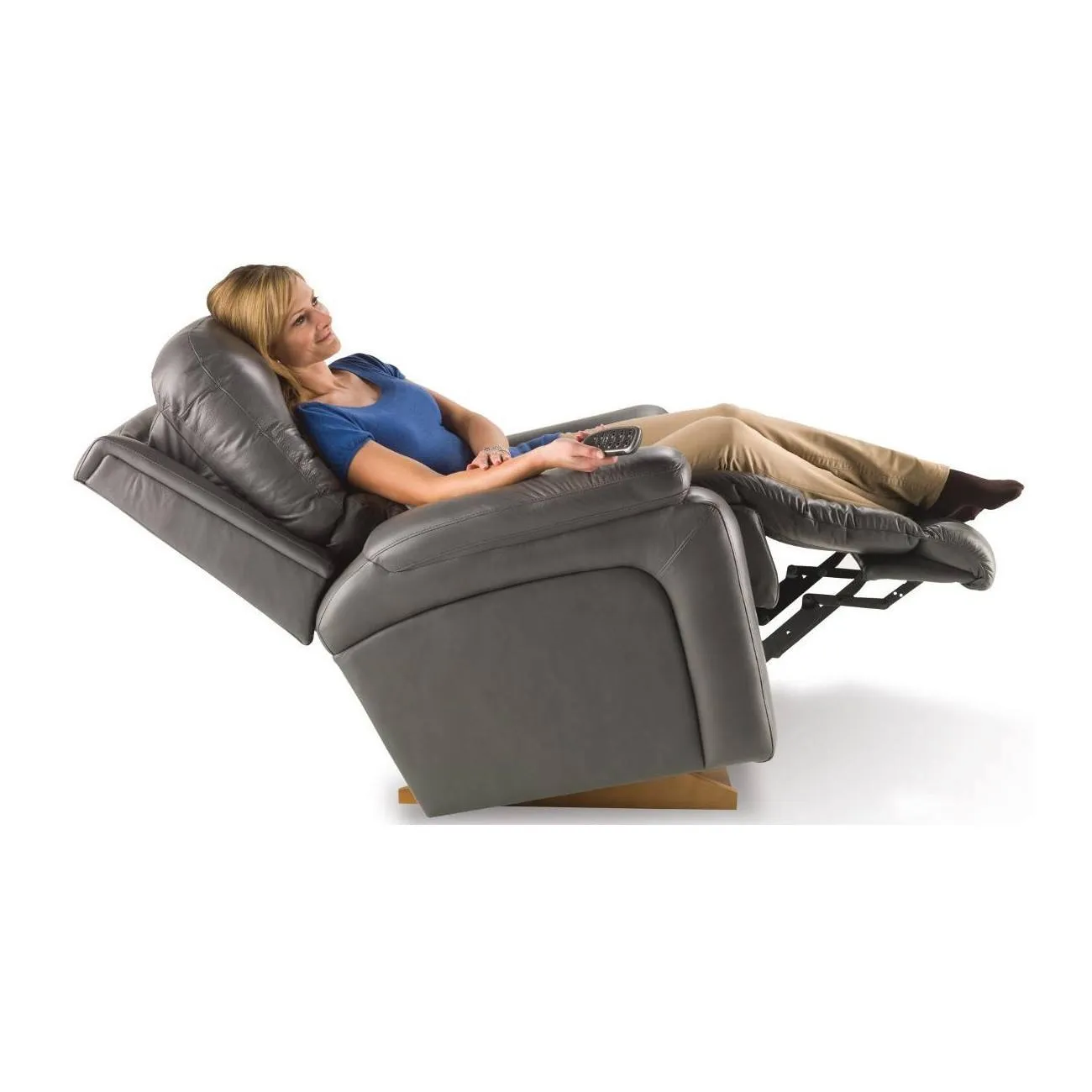 La-Z-boy Electric Leather Recliner - Greyson