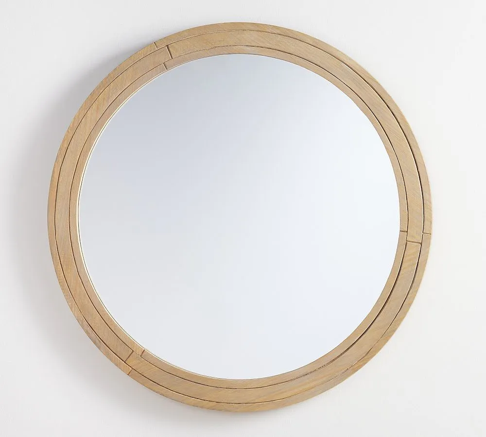 Layne Mid Century Round Mirror