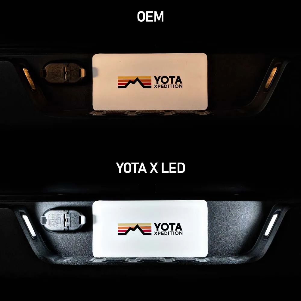 LED License Plate Lights Tacoma (2016-2023)