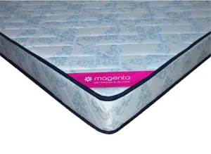 magenta Single Size 5 Inch Sleeping Mattress for Bed Breathable HR Memory Foam Lightweight Material Feel Relax Rollable Mattress in Blue Color - (72X30X5)