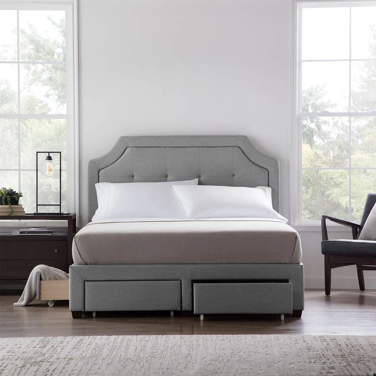 Malouf Watson Platform Bed Base