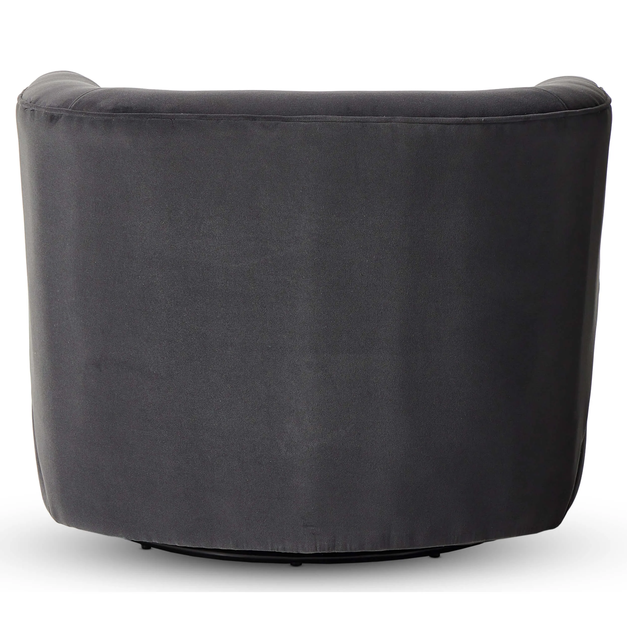 Mila Swivel Chair, Henry Charcoal