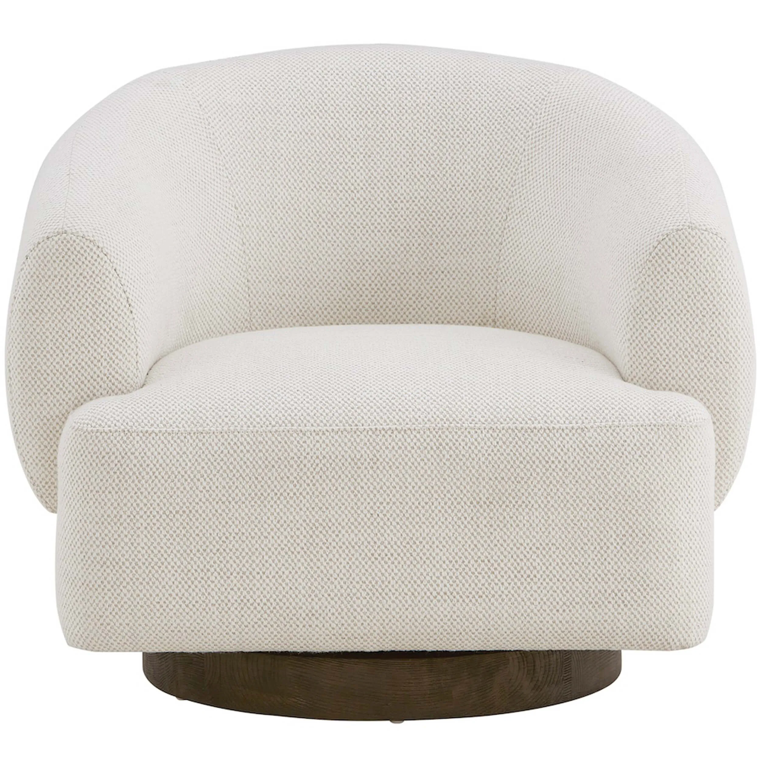 Nyles Swivel Chair, Chalk