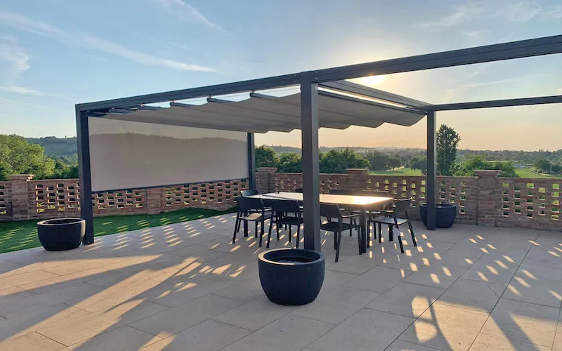 ONDA - Fixed Retractable Roof Gazebos