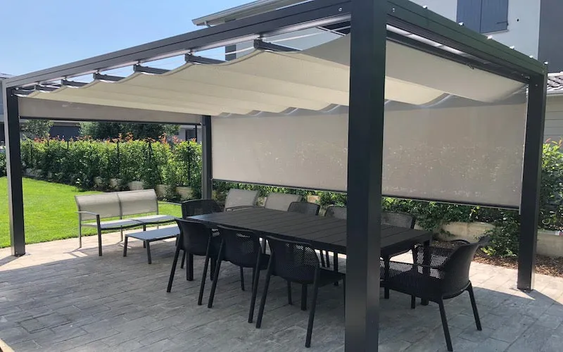 ONDA - Fixed Retractable Roof Gazebos