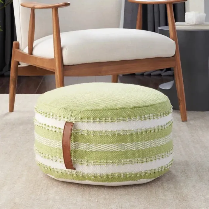 Outdoor Pillow VJ088 Green Pouf