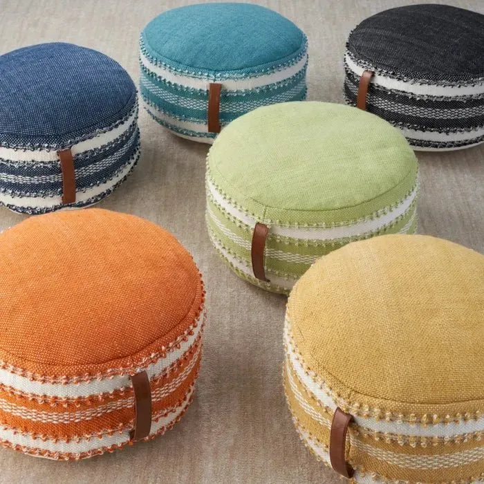 Outdoor Pillow VJ088 Green Pouf