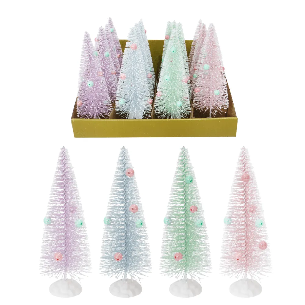 Pastel Table Tree with Beads Asst