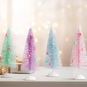 Pastel Table Tree with Beads Asst